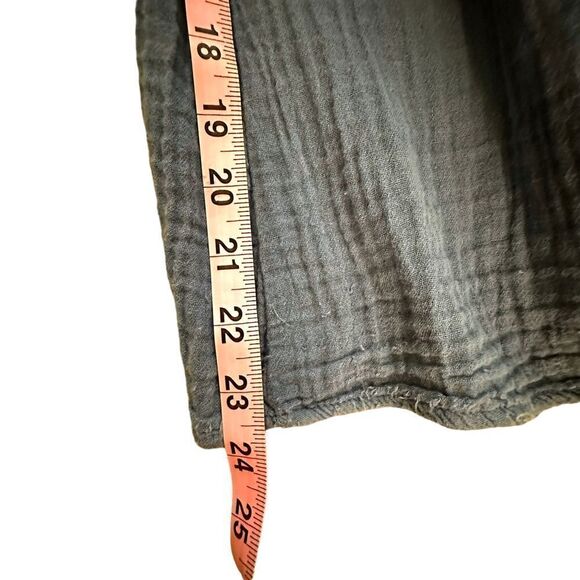 Cloth + Lace ~Sky Blue Shirred Elastic Waist Pant ~lightweight gauze fabric ~S/M - Picture 15 of 15